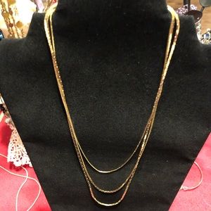 Gold Tone Necklace
